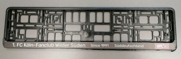 WILDER SÜDEN Kennzeichenhalterung – Bild 4