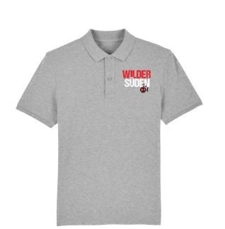 Polo-Shirt Brustlogo #wildersüden