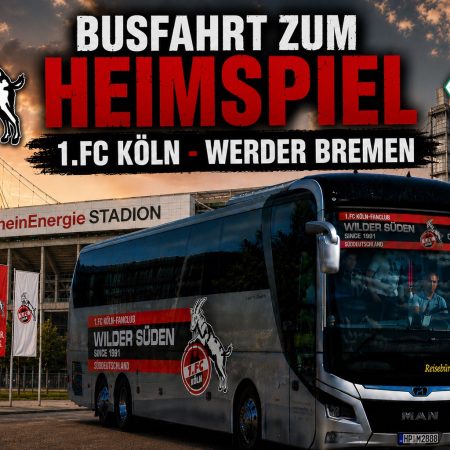 Bus Mannheim nach Köln - Bremen 3.Spieltag Saison 26/27